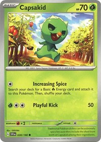 Capsakid - 028/198 - SV01: Scarlet & Violet Base Set - 028/198