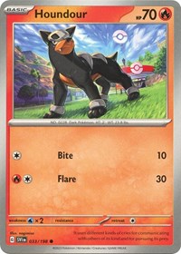 Houndour - 033/198 - SV01: Scarlet & Violet Base Set - 033/198