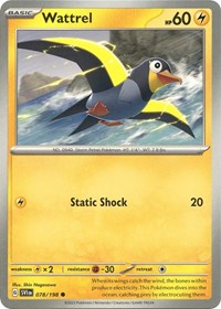Wattrel - 078/198 - SV01: Scarlet & Violet Base Set - 078/198