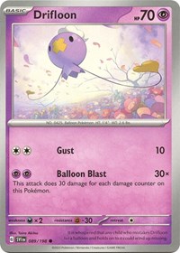 Drifloon - SV01: Scarlet & Violet Base Set - 089/198