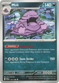 Muk - SV01: Scarlet & Violet Base Set - 127/198