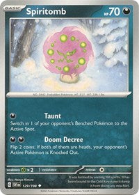 Spiritomb - SV01: Scarlet & Violet Base Set - 129/198