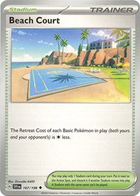 Beach Court - SV01: Scarlet & Violet Base Set - 167/198