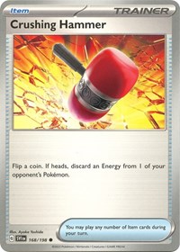 Crushing Hammer - SV01: Scarlet & Violet Base Set - 168/198
