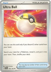 Ultra Ball - SV01: Scarlet & Violet Base Set - 196/198