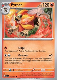 Pyroar - 032/193 - SV02: Paldea Evolved - 032/193
