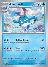 Azumarill - SV02: Paldea Evolved - 045/193