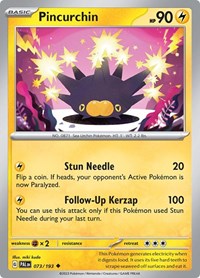 Pincurchin - 073/193 - SV02: Paldea Evolved - 073/193