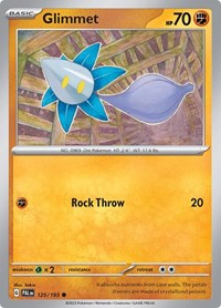 Glimmet - 125/193 - SV02: Paldea Evolved - 125/193