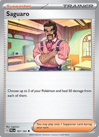 Saguaro - SV02: Paldea Evolved - 187/193