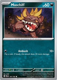 Maschiff - 141/193 - SV02: Paldea Evolved - 141/193