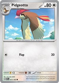 Pidgeotto - SV: Scarlet & Violet 151 - 017/165