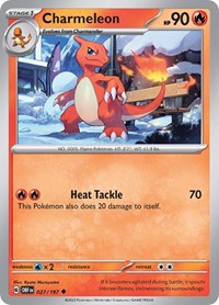 Charmeleon - SV03: Obsidian Flames - 027/197