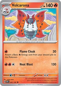 Volcarona - SV03: Obsidian Flames - 041/197