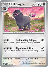 Oinkologne - 183/197 - SV03: Obsidian Flames - 183/197