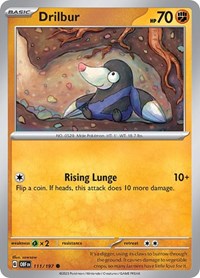 Drilbur - SV03: Obsidian Flames - 111/197