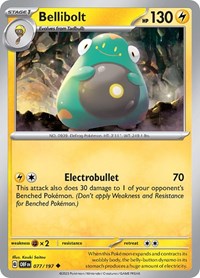 Bellibolt - 077/197 - SV03: Obsidian Flames - 077/197