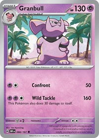 Granbull - SV03: Obsidian Flames - 088/197