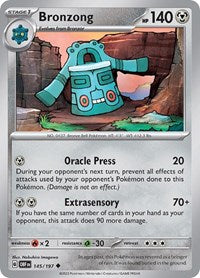 Bronzong - SV03: Obsidian Flames - 145/197