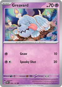 Greavard - 099/197 - SV03: Obsidian Flames - 099/197