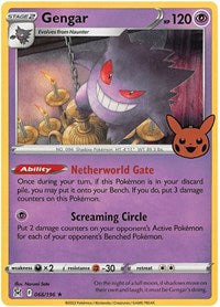 Gengar (2022 Copyright Date) - Trick or Trade BOOster Bundle 2023 - 066/196