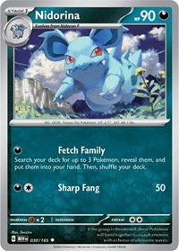 Nidorina - SV: Scarlet & Violet 151 - 030/165