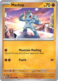 Machop - SV: Scarlet & Violet 151 - 066/165