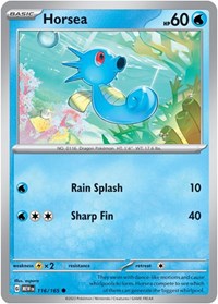 Horsea - SV: Scarlet & Violet 151 - 116/165
