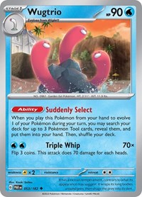 Wugtrio - SV04: Paradox Rift - 053/182