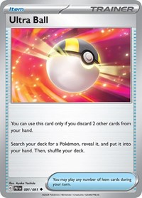 Ultra Ball - SV: Paldean Fates - 091/091