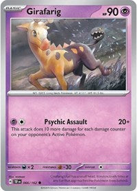 Girafarig - SV05: Temporal Forces - 066/162