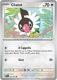 Chatot - 132/162 - SV05: Temporal Forces - 132/162