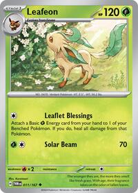 Leafeon - SV06: Twilight Masquerade - 011/167