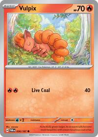 Vulpix - SV06: Twilight Masquerade - 026/167