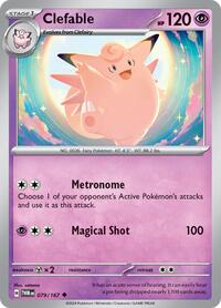 Clefable - SV06: Twilight Masquerade - 079/167