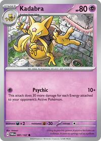 Kadabra - SV06: Twilight Masquerade - 081/167