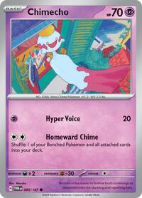 Chimecho - 085/167 - SV06: Twilight Masquerade - 085/167
