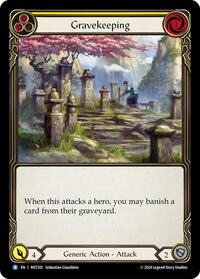 Gravekeeping (Yellow) - Part the Mistveil - MST201