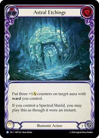 Astral Etchings (Red) - Part the Mistveil - MST134