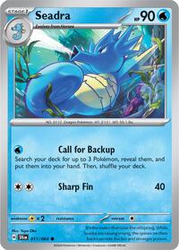 Seadra - SV: Shrouded Fable - 011/064