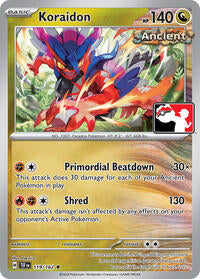 Koraidon - 119/162 - Prize Pack Series Cards - 119/162