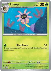 Lileep - 005/142 - SV07: Stellar Crown - 005/142