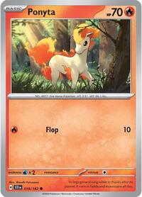 Ponyta - SV07: Stellar Crown - 019/142