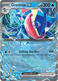 Greninja ex - SV07: Stellar Crown - 041/142