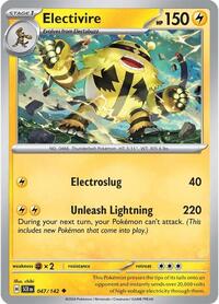Electivire - SV07: Stellar Crown - 047/142