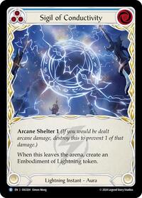 Sigil of Conductivity - Blitz Deck: Rosetta - Oscilio - OSC024