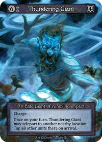Thundering Giant - Arthurian Legends