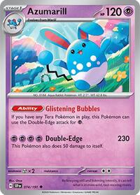 Azumarill - SV08: Surging Sparks - 074/191