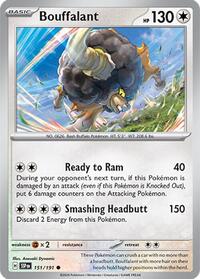 Bouffalant - SV08: Surging Sparks - 151/191