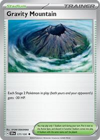 Gravity Mountain - SV08: Surging Sparks - 177/191